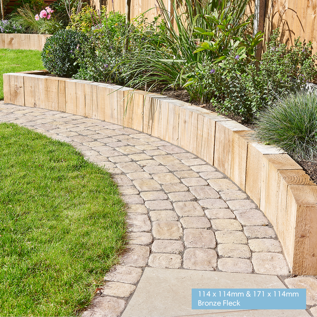 Aura block paving; cobblestones; cobblestone driveway; stone driveway; cobble stones; driveway paver; stone setts; driveway cobbles; pavestones; paving stone setts; stone cobbled paving; cobblestone pavers; cobble setts; cobblestones for sale; cobblestone driveway cost; cobble paving; cobbles for sale; block paving stones; block paving setts; country cobble paving; grey cobblestone; aura bronze fleck; driveway paving; block paving for driveways