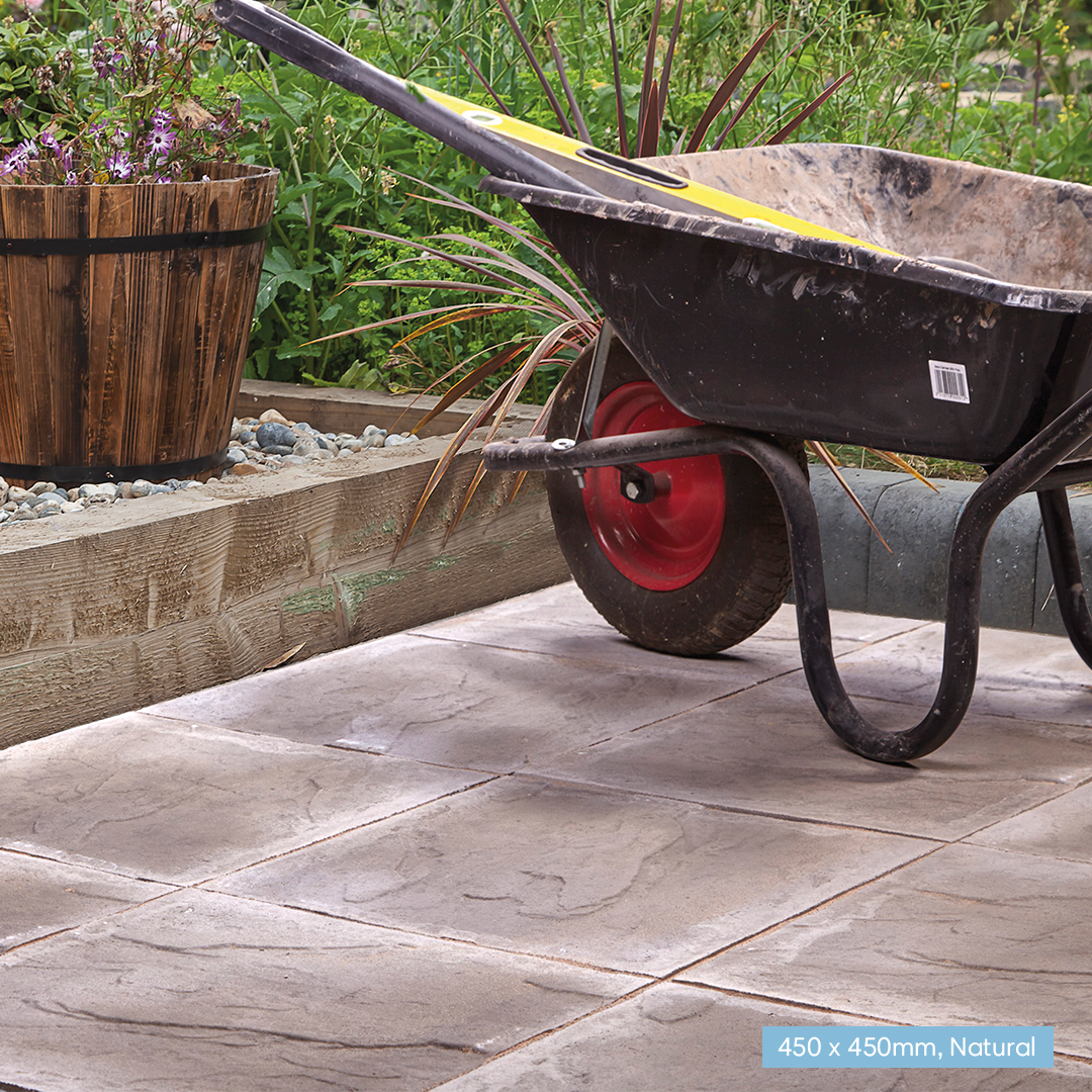 Broadway Economy Riven Concrete Paving Slabs