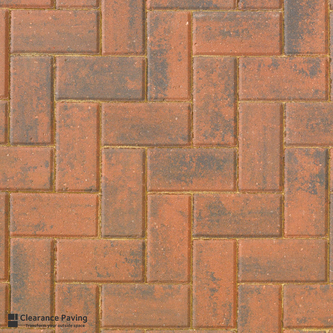brett omega block paving brindle swatch