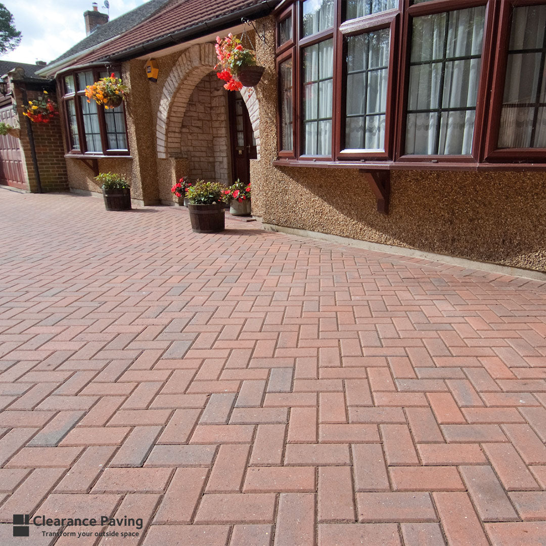 brett omega driveway paving in brindle 50mm