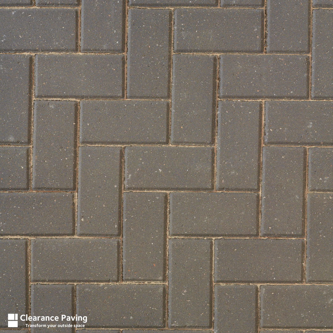 brett omega block paving charcoal swatch