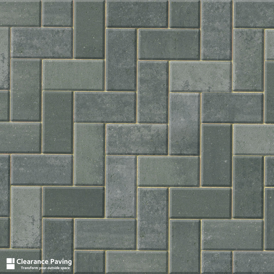 brett omega block paving silver haze swatch