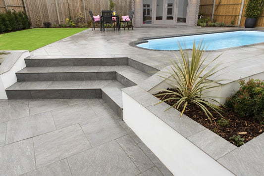 What are the Benefits of Porcelain Paving over Concrete Paving?
