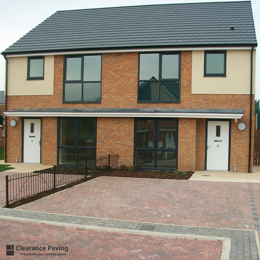 Brett Omega Flow Permeable Block Paving in Brindle
