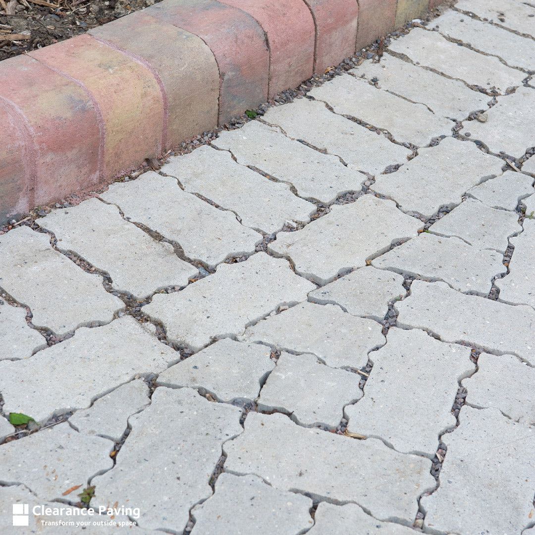 Brett Omega Flow Permeable Block Paving in Natural (Grey)