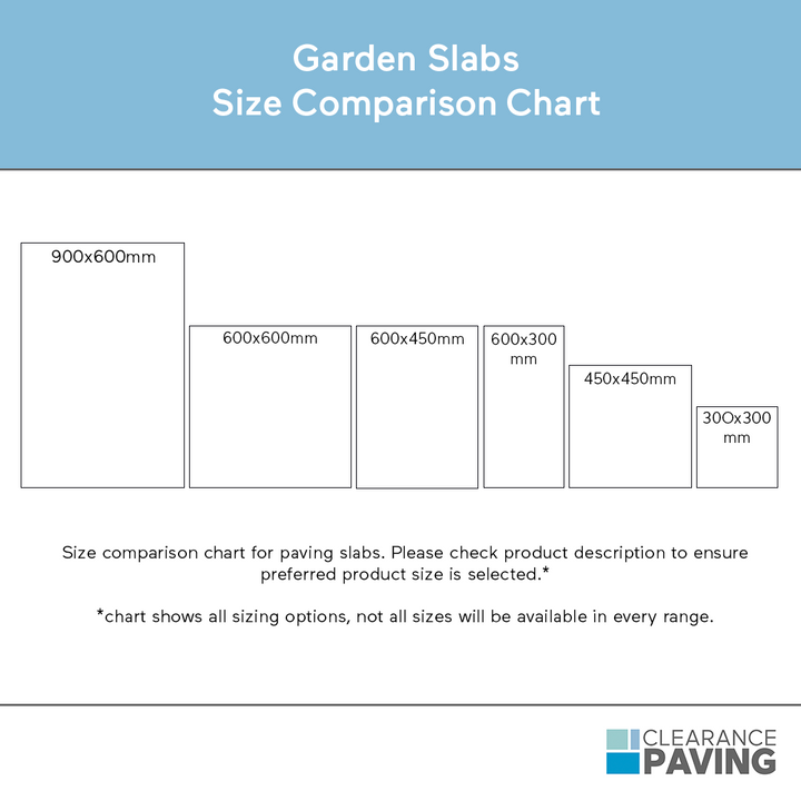 Abbey Paving Slabs York Gold | 300x300mm | 450x450mm | 450x300mm | 600x450mm | 600x600mm