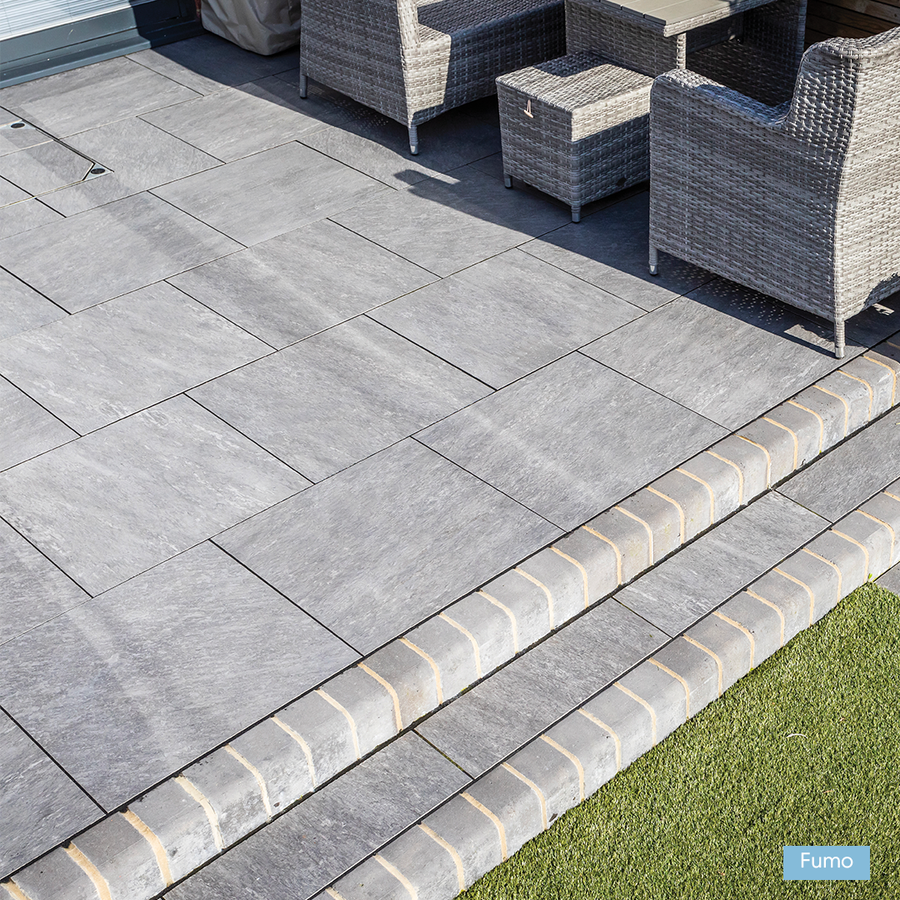 garden slabs, garden tiles, porcelain paving, porcelain tiles, outdoor porcelain paving, 600 x600 paving slabs, 600 x600 paving slabs, grey paving, grey outdoor tiles, grey porcelain tiles
