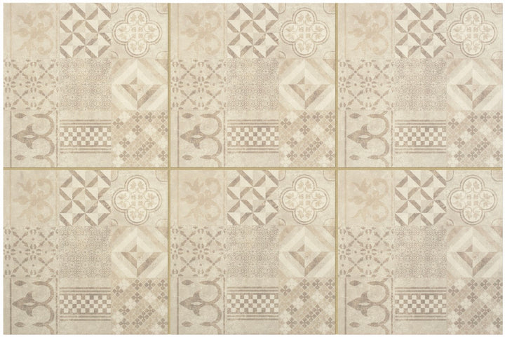 mosaic floor tiles, mosaic tiles, porcelain paving, beige porcelain, porcelain tiles, outdoor porcelain paving, patterned paving, 600 x600 paving slabs, garden tiles