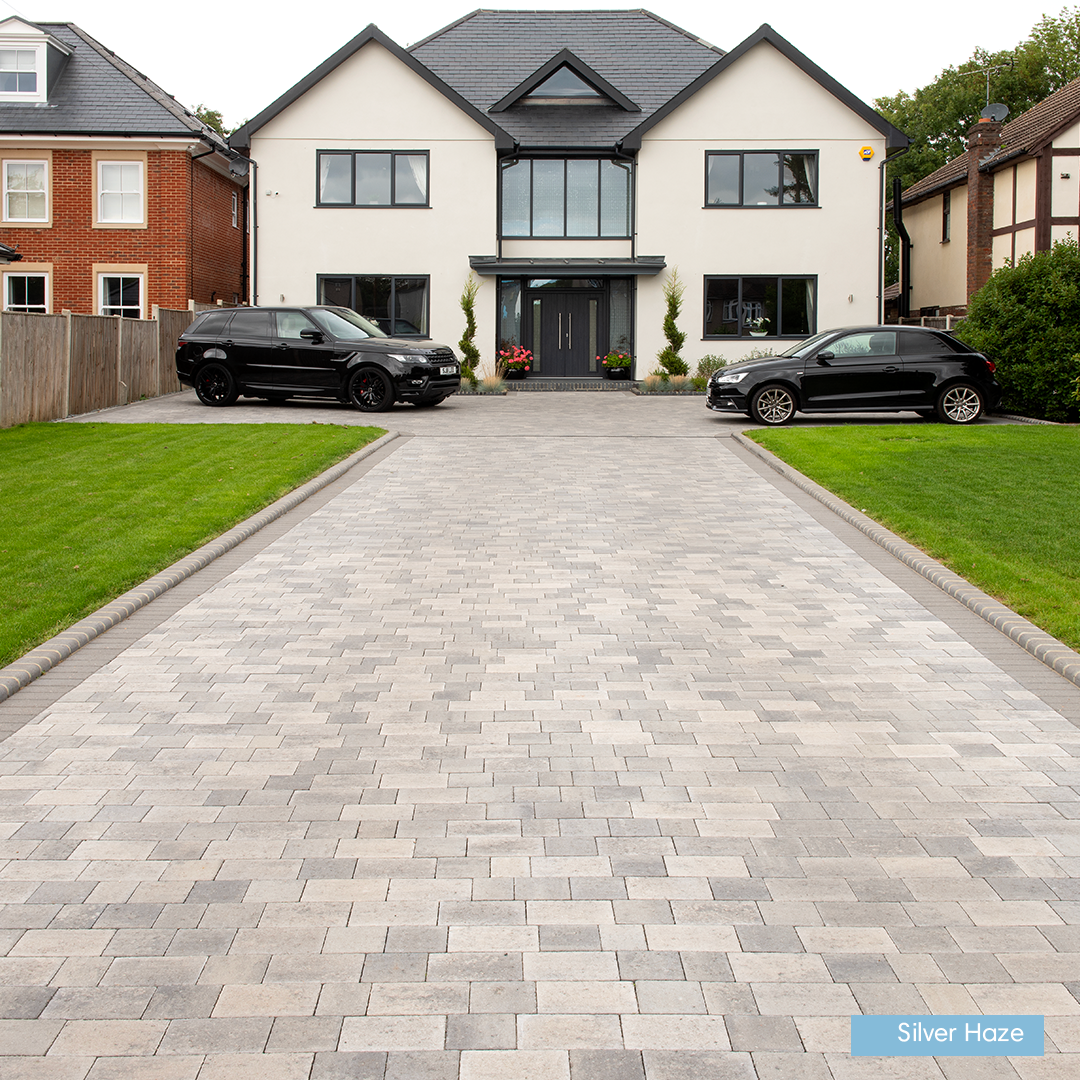 Concrete Block Driveway