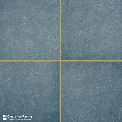 Brett Eclipse Azure outdoor porcelain tile Swatch