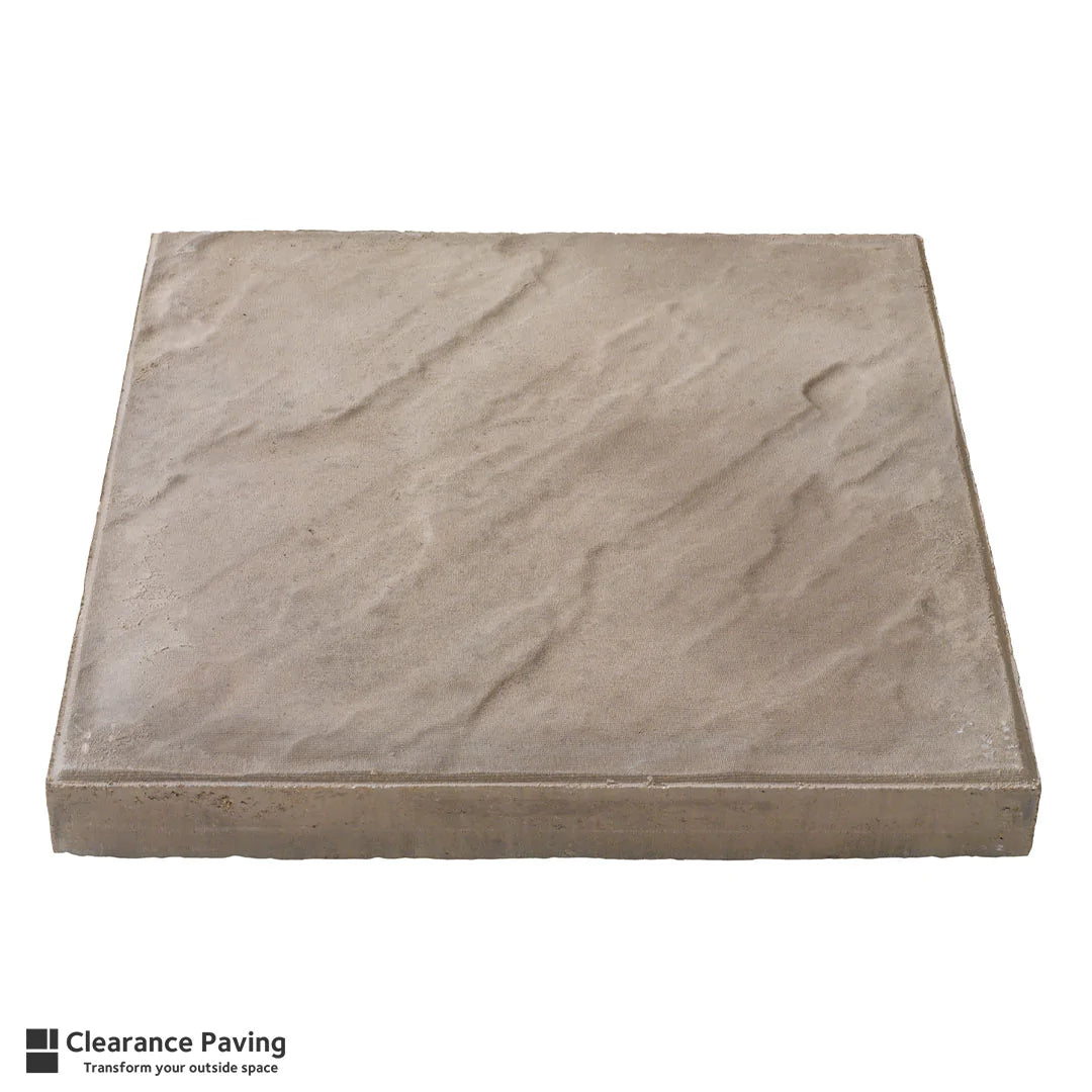 Brett Quorndon grey paving slabs square 450mm