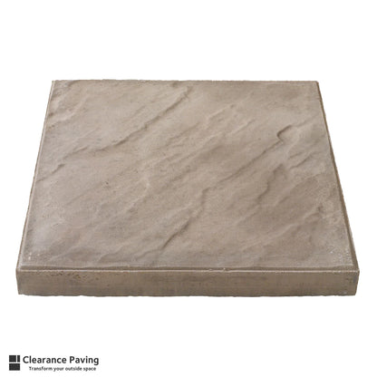 Brett Quorndon grey paving slabs square 450mm