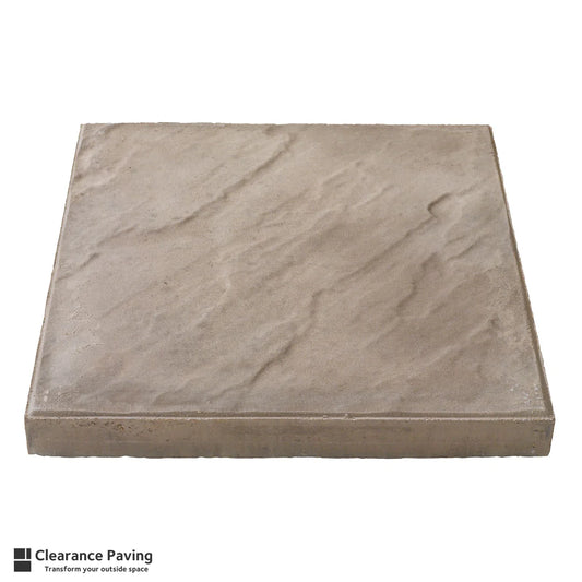 Brett Quorndon grey paving slabs square 450mm