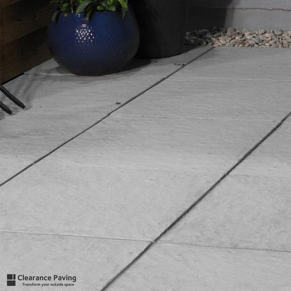 Brett Stamford Ultra charcoal paving slab square 450mm